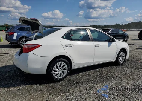 2018 Toyota Corolla L from USA, damaged, VIN 5YFBURHE8JP802482